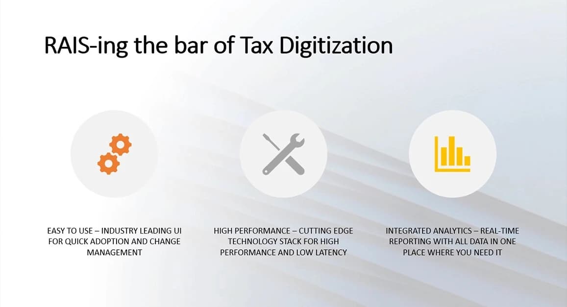 RAIS-ing the bar of tax digitization with integrated analytics